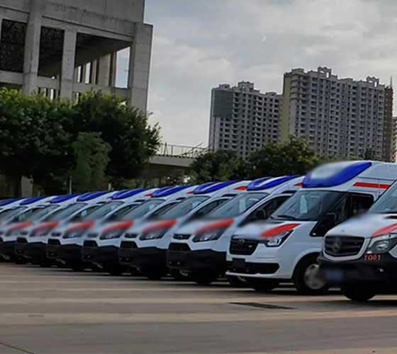 罗城服务车队展示